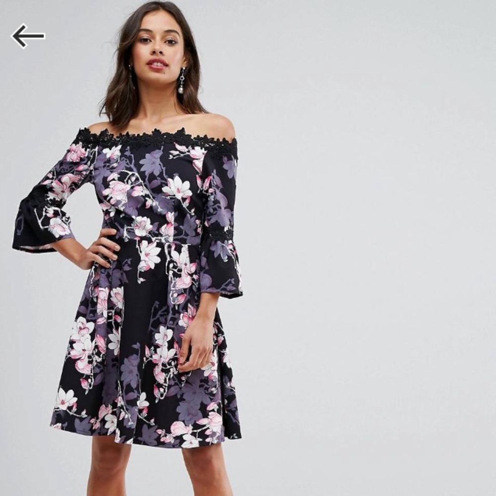 Paper Dolls Off Shoulder Dress